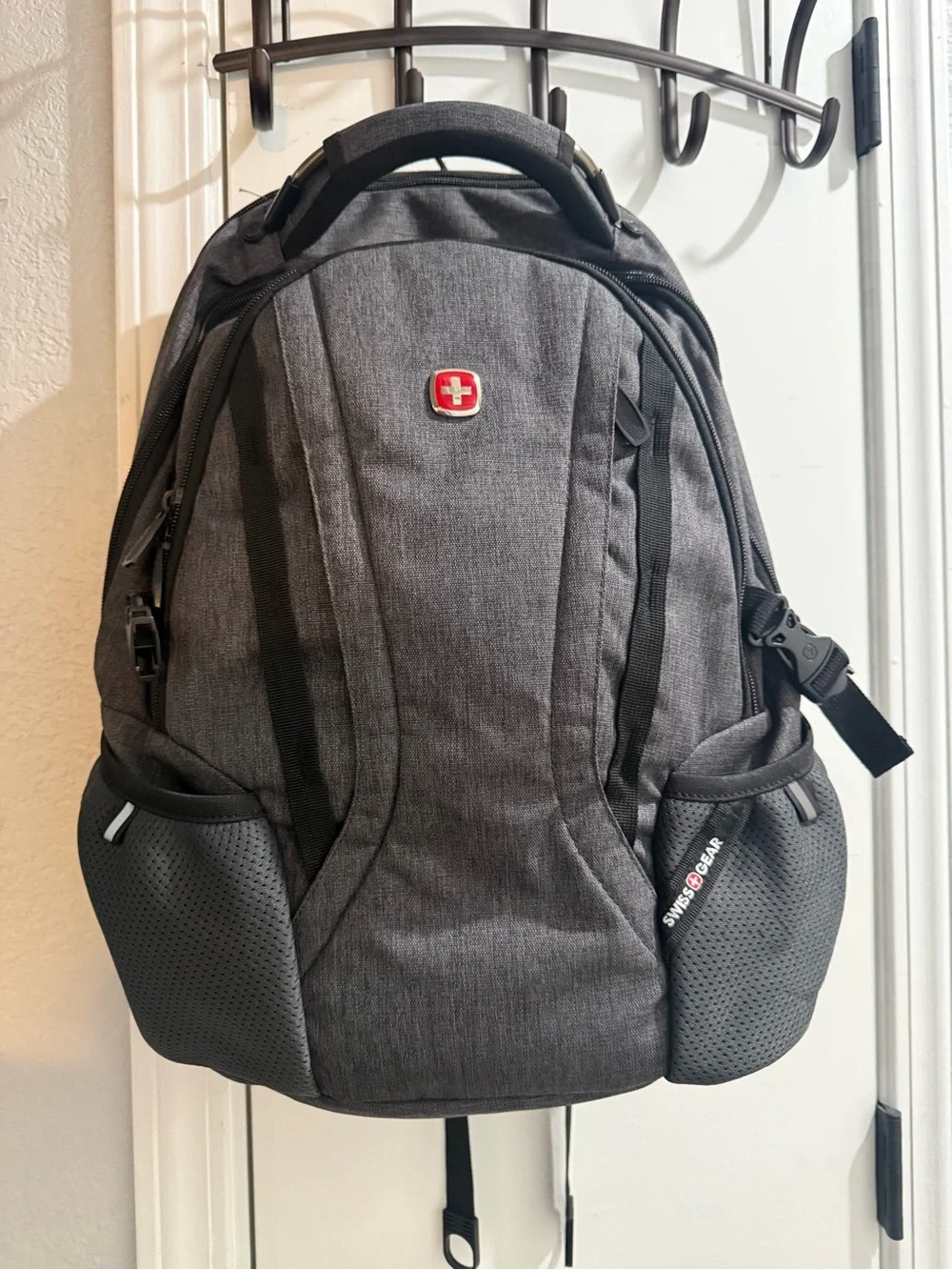SwissGear Gray and Black Commuter Backpack